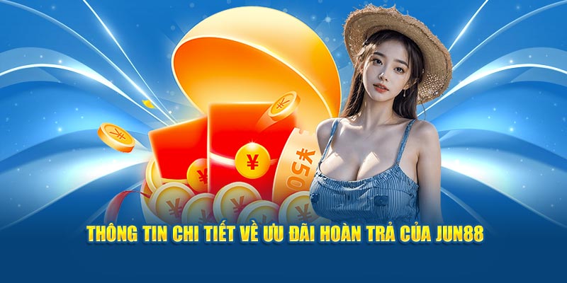 Thông tin chi tiết về ưu đãi hoàn trả của Jun88